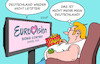 Cartoon: Zeitenwende (small) by Erl tagged politik,musik,esc,deutschland,gewohnheit,letzter,zeitenwende,eurovision,song,contest,karikatur,erl