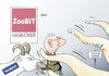 Cartoon: ZooBIT (small) by Erl tagged cebit,hannover,google,facebook,daten,krake,bock
