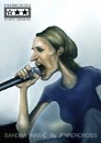 Cartoon: sandra nazic (small) by billfy tagged guano apes singer rock metal music