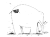 Cartoon: white elephant (small) by mystudio69 tagged cartoon