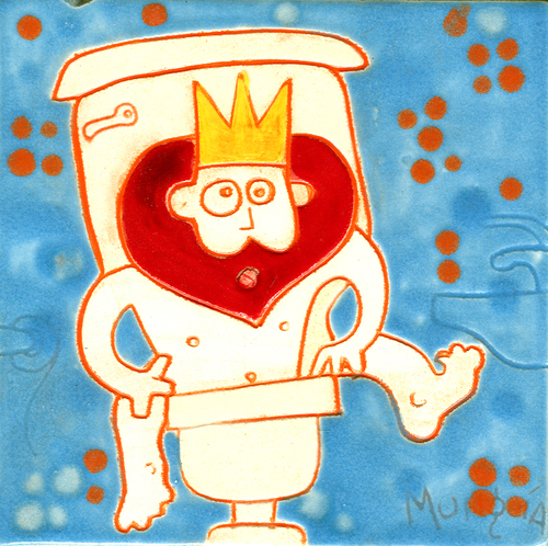 Cartoon: Tiles Cartoon Collection (medium) by Munguia tagged ceramic,cartoon,tiles,lozas,munguias,ceramica,costa,rica,costarricense,caricaturas,art