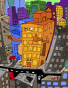 Cartoon: Buddy Building (small) by Munguia tagged body,building,literal,friendly