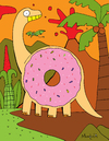 Cartoon: DonutSaur (small) by Munguia tagged donut,dona,saurio,dinosaur,reptile,rosquilla,munguia