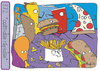 Cartoon: Fast Food race (small) by Munguia tagged fast,food,chicken,fries,french,potatoes,francisco,sandwich,pizza,soda,taco,hamburger,hamburgesa,comidas,rapidas,munguia,calcamunguia