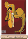 Cartoon: Hot dog (small) by Munguia tagged dogs,hot,dog,cronos,goya,munguia,salchicha