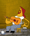 Cartoon: Instrumento de cuerda (small) by Munguia tagged guitar guitarra stringed instrument music musico musica
