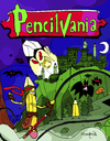 Cartoon: PencilVania (small) by Munguia tagged castelvania,transilvania,pencylvania,pencyl,dracula,vampire