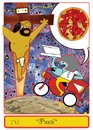Cartoon: Pizza? (small) by Munguia tagged pizzapitch,jesus,christ,cristo,croix,cruz,pizza,munguia,calcamunguia