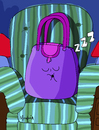 Cartoon: Sleeping bag (small) by Munguia tagged literal,word,play,munguia,calcamunguia,bag,purse