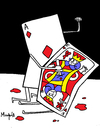 Cartoon: The Killer Ace (small) by Munguia tagged ace as cards 21