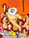 Cartoon: Wieners attack (small) by Munguia tagged agesandro,de,rodas,athenodoros,of,rhodes,polydorus,laocoonte