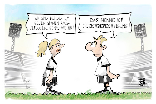 Aus gegen Spanien Aus gegen Spanien