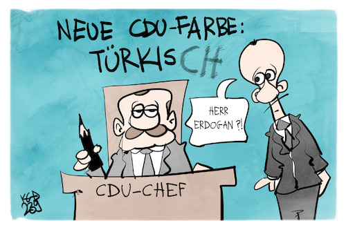 Die CDU ist jetzt türkis-ch