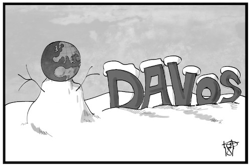 Cartoon: Die Weltenlenker in Davos (medium) by Kostas Koufogiorgos tagged karikatur,koufogiorgos,illustration,cartoon,davos,erde,welt,wef,weltwirtschaftsforum,schnee,eingefroren,eingeschneit,karikatur,koufogiorgos,illustration,cartoon,davos,erde,welt,wef,weltwirtschaftsforum,schnee,eingefroren,eingeschneit