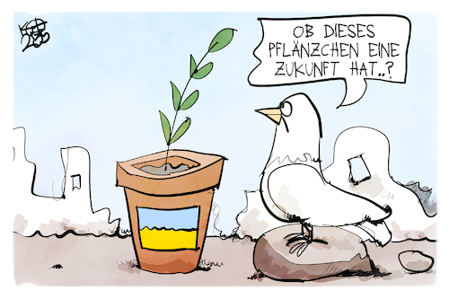 Hoffen auf Frieden Hoffen auf Frieden
