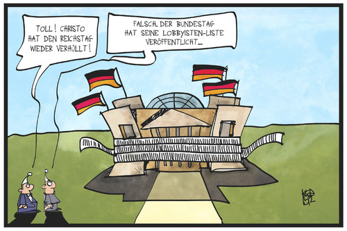 Lobbyismus im Bundestag