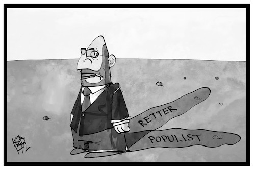 Cartoon: Martin Schulz (medium) by Kostas Koufogiorgos tagged karikatur,koufogiorgos,illustration,cartoon,schulz,retter,populist,schatten,spd,kanzlerkandidat,politik,karikatur,koufogiorgos,illustration,cartoon,schulz,retter,populist,schatten,spd,kanzlerkandidat,politik