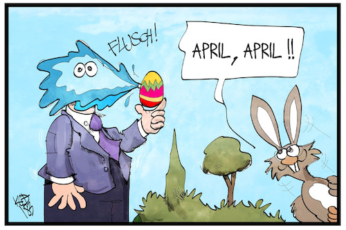 Ostern am 1. April