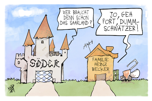 Söder und das Saarland