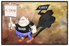 Cartoon: 4 Jahre Pegida (small) by Kostas Koufogiorgos tagged karikatur,koufogiorgos,illustration,cartoon,pegida,jubiläum,geschichte,neonazi,rechtspopulismus,rechtsextremismus,demonstration,dresden