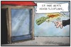 Cartoon: Aber... (small) by Kostas Koufogiorgos tagged karikatur,koufogiorgos,illustration,cartoon,fremdenfeindlichkeit,rechtsextremismus,neonazi,anschlag,brandanschlag,flüchtlingsunterkunft,brandsatz,vorurteil,kriminalität,gewalt,politik