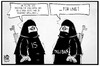 Cartoon: Afghanistan (small) by Kostas Koufogiorgos tagged karikatur,koufogiorgos,illustration,cartoon,taliban,is,islamischer,staat,terrorismus,osten,nahost,afghanistan,gewalt,extremismus,islamismus,politik,westen