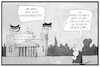 Cartoon: Alles neu in Berlin (small) by Kostas Koufogiorgos tagged karikatur,koufogiorgos,illustration,cartoon,berlin,reichstag,bundestag,merkel,neuerung,veränderung,bundespräsidentenwahl,kanzlerkandidatin,bundestagswahl,politik