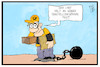 Cartoon: Arbeiten bei der Post (small) by Kostas Koufogiorgos tagged post,arbeit,koufogiorgos