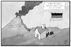 Cartoon: Arbeitslosenquote (small) by Kostas Koufogiorgos tagged karikatur,koufogiorgos,illustration,cartoon,arbeitslosigkeit,arbeitslosenquote,italien,deutschland,vulkan,gefahr,euro,stabilität,europa