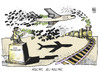 Cartoon: Asche zu Asche (small) by Kostas Koufogiorgos tagged steuergeld,asche,geld,elbphilharmonie,stuttgart,21,ber,flughafen,berlin,verschwendung,karikatur,kostas,koufogiorgos
