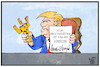 Cartoon: Atom-Abrüstungsverrtrag (small) by Kostas Koufogiorgos tagged karikatur,koufogiorgos,illustration,cartoon,atom,abrüstung,trump,unterschrift,russland,nuklear,mittelstrecken,waffen,usa
