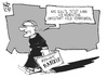 Cartoon: Banker Tebartz -van Elst (small) by Kostas Koufogiorgos tagged tebartz,van,elst,bischof,banker,geld,kirche,limburg,karikatur,koufogiorgos