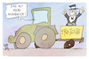 Cartoon: Bauernproteste (small) by Kostas Koufogiorgos tagged karikatur,koufogiorgos,anhänger,bauer,traktor,protest,politik