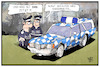 Cartoon: Bayern-Polizei (small) by Kostas Koufogiorgos tagged karikatur,koufogiorgos,illustration,cartoon,seehofer,bayern,csu,innenministerium,polizei,sicherheit,polizist