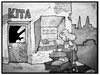 Cartoon: Betreuungsgeld (small) by Kostas Koufogiorgos tagged karikatur,koufogiorgos,illustration,cartoon,kita,kinderbetreuung,mutter,kind,familie,betreuungsgeld,herdprämie,geld,geldautomat,politik