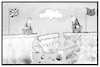 Cartoon: Börsexit (small) by Kostas Koufogiorgos tagged karikatur,koufogiorgos,illustration,cartoon,börsexit,boerse,lse,london,stock,exchange,fusion,frankfurt,graben,wirtschaft,europa