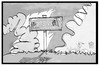 Cartoon: Brenner (small) by Kostas Koufogiorgos tagged karikatur,koufogiorgos,illustration,cartoon,brenner,protest,demonstrantion,oesterreich,grenze,grenzschliessung,flüchtlingspolitik