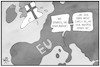 Cartoon: Brexit II (small) by Kostas Koufogiorgos tagged karikatur,koufogiorgos,illustration,cartoon,brexit,england,italien,em,finale