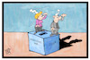 Cartoon: Bundestagswahl 2017 (small) by Kostas Koufogiorgos tagged karikatur,koufogiorgos,illustration,cartoon,bundestagswahl,wahl,wahlurne,michel,deutschland,demokratie,richtung,weg