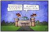 Cartoon: Bundeswehr im Irak (small) by Kostas Koufogiorgos tagged karikatur,koufogiorgos,illustration,cartoon,bundeswehr,soldaten,kaserne,reichstag,bundestag,debatte