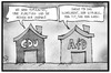 Cartoon: CDU und AfD (small) by Kostas Koufogiorgos tagged karikatur,koufogiorgos,illustration,cartoon,cdu,afd,partei,schäuble,kritik,haus,politik