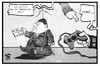 Cartoon: CETA-Abstimmung SPD (small) by Kostas Koufogiorgos tagged karikatur,koufogiorgos,illustration,cartoon,ceta,gabriel,freihandel,abkommen,spd,fernbedienung,ministerentscheidung,fernsteuerung,einfluss,kanada,wirtschaft,edeka,tengelmann