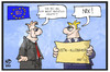 Cartoon: CETA (small) by Kostas Koufogiorgos tagged karikatur,koufogiorgos,illustration,cartoon,ceta,eu,europa,brexit,alleingang,freihandelsabkommen,kanada