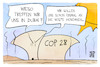 Cartoon: COP 28 in Dubai (small) by Kostas Koufogiorgos tagged karikatur,koufogiorgos,dubai,klimakonferenz,wüste,cop,28