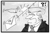 Cartoon: Dämpfer für Trump (small) by Kostas Koufogiorgos tagged karikatur,koufogiorgos,illustration,cartoon,usa,trump,fbi,email,affäre,haare,frisur,gestutzt,wahl,präsidentschaft,kandidat,politik