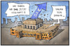 Cartoon: DAX-Rekord (small) by Kostas Koufogiorgos tagged karikatur,koufogiorgos,illustration,cartoon,dax,boerse,frankfurt,wirtschaft,index,aktienindex,viagra,draghi,ezb,kurve