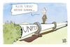 Cartoon: Der Bund rettet Uniper (small) by Kostas Koufogiorgos tagged karikatur,koufogiorgos,uniper,scholz,geld,gas,pipeline