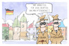 Cartoon: Der bunte Nachrichtendienst (small) by Kostas Koufogiorgos tagged karikatur,koufogiorgos,spion,bnd,agent,china,russland,deutschland
