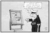 Cartoon: Der Fall Amri (small) by Kostas Koufogiorgos tagged karikatur,koufogiorgos,illustration,cartoon,amri,polizei,lka,berlin,terrorismus,anklage,islamismus,anschlag,breitscheidplatz