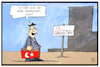 Cartoon: Deutschland-Türkei (small) by Kostas Koufogiorgos tagged karikatur,koufogiorgos,illustration,cartoon,gaggenau,wahlkampf,tuerkei,akp,erdogan,minister